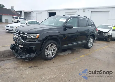 2018 Volkswagen Atlas 3.6L V6 Sel Premium z USA, uszkodzony, nr VIN 1V2NR2CA1JC509217